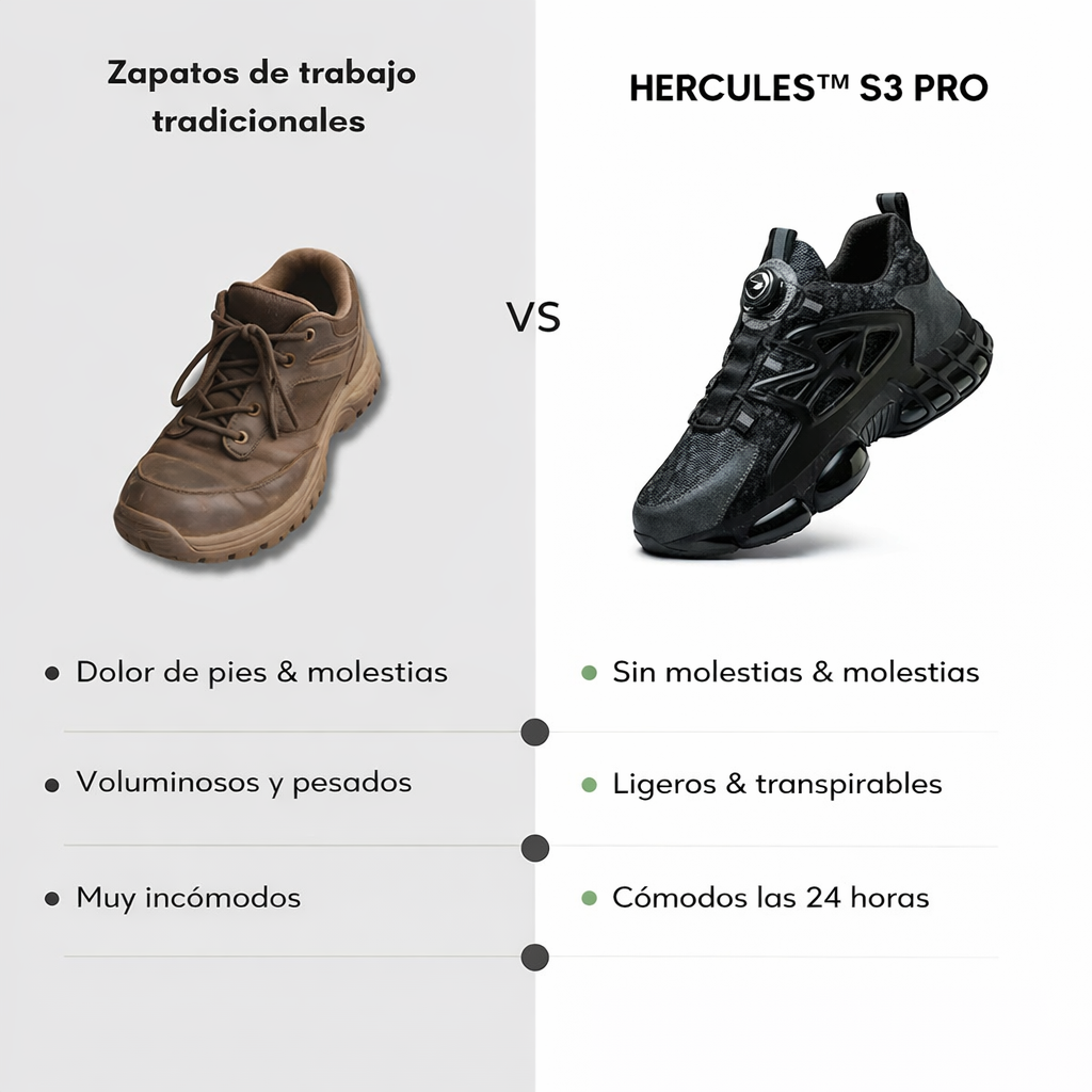 HERCULES® S3 Pro – Protección laboral potente con estilo urban