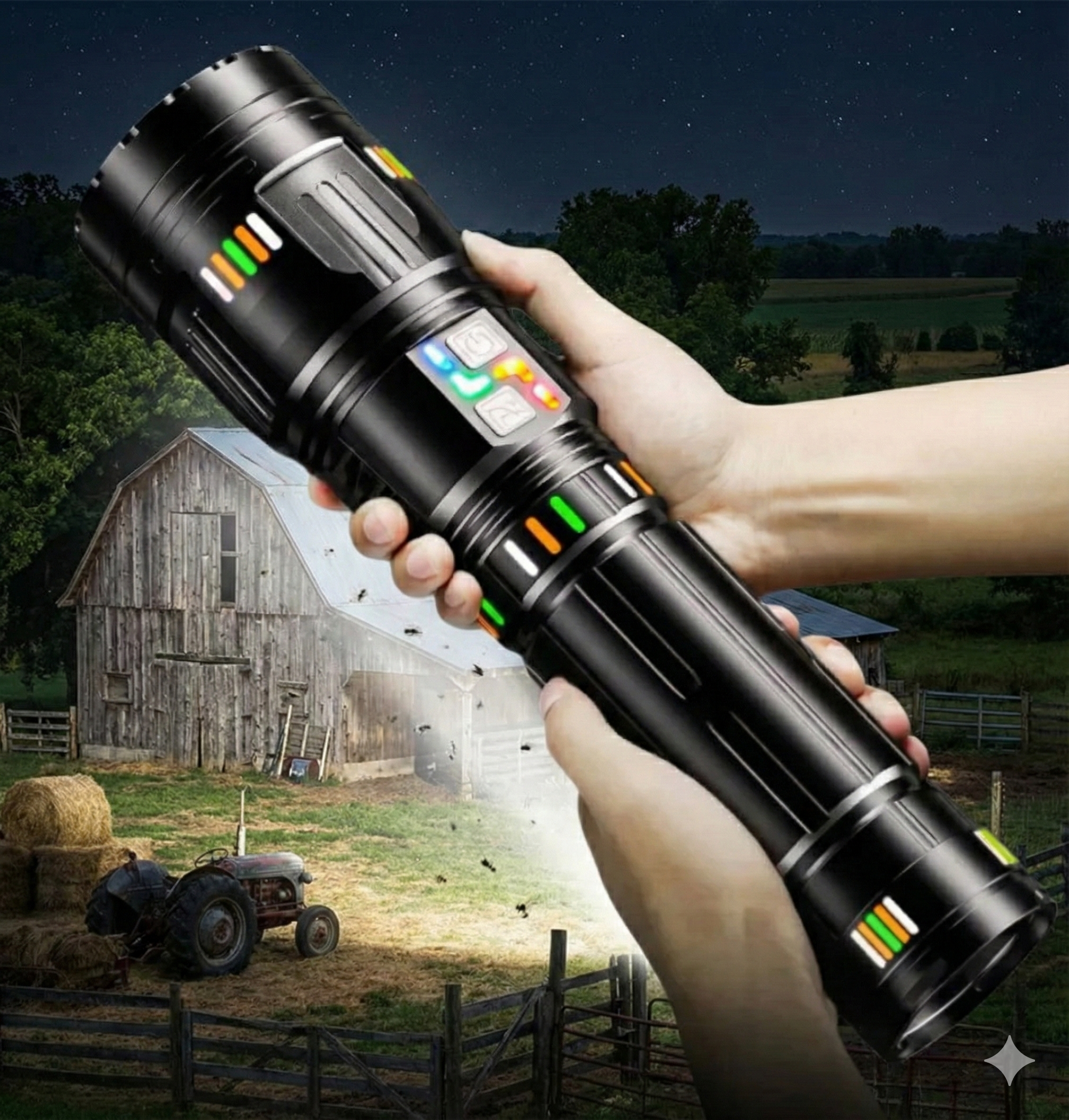 Titanium Pro Ultra Laser — ¡La linterna táctica más poderosa del mundo!