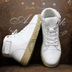 Botas Chukka Ortopédicas De Cuero Genuino