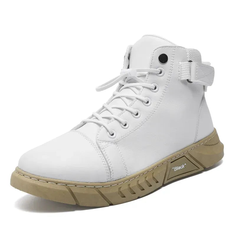 Botas Chukka Ortopédicas De Cuero Genuino